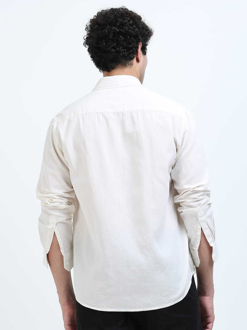 White Linen cotton shirt