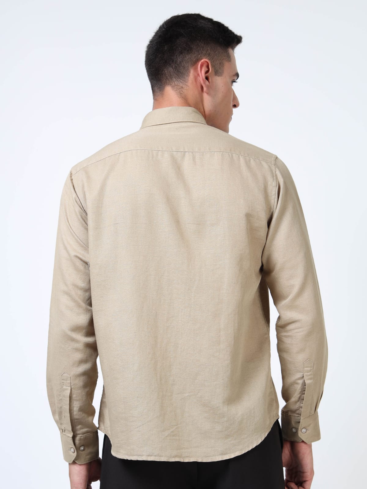 Sand Linen cotton shirt