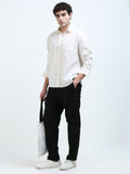 White Linen cotton shirt